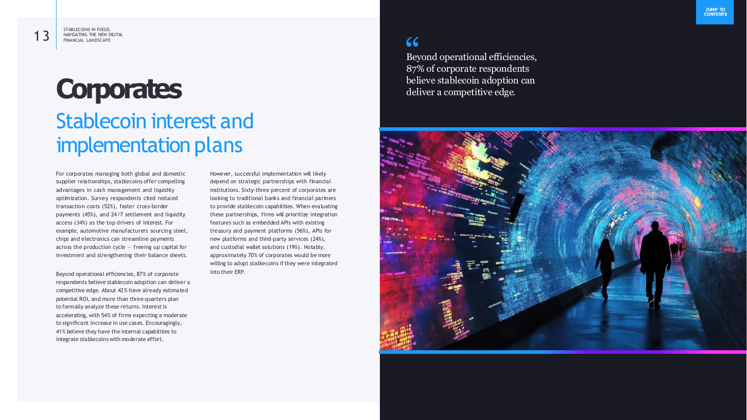 Audience chapter opener with pull quote and photo, a text page PowerPoint slide template