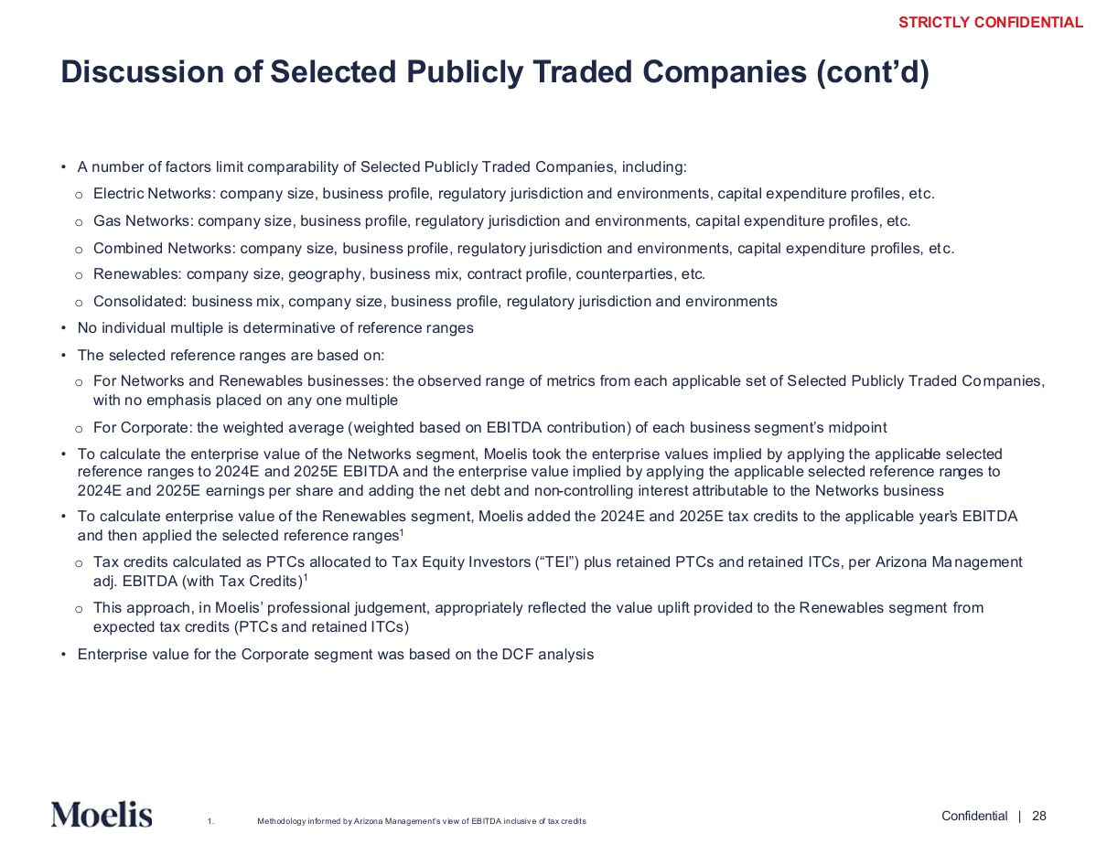 Comparable company caveats and limitations, a text page PowerPoint slide template
