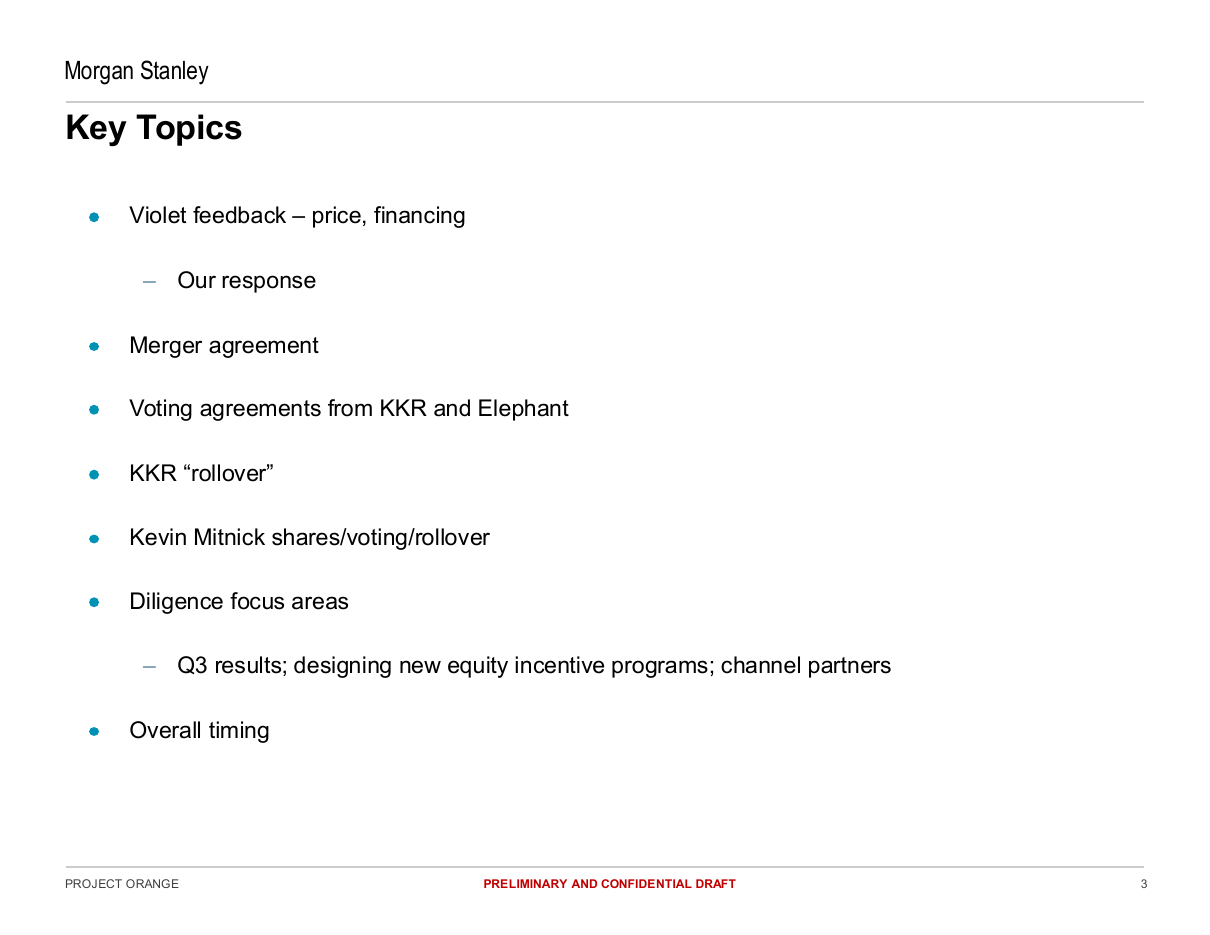 Key topics for discussion table, a data table PowerPoint slide template