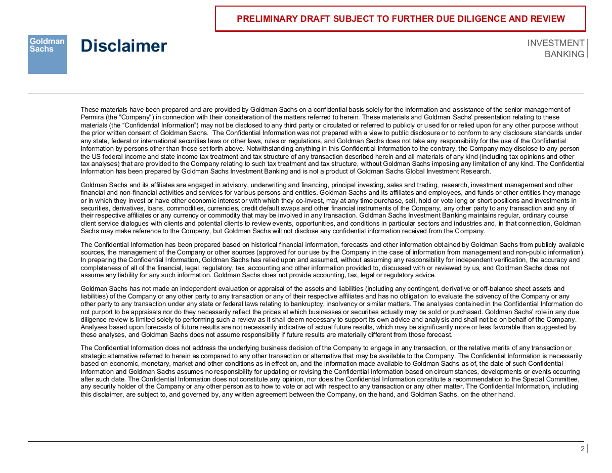 Full-page legal disclaimer, a text page PowerPoint slide template