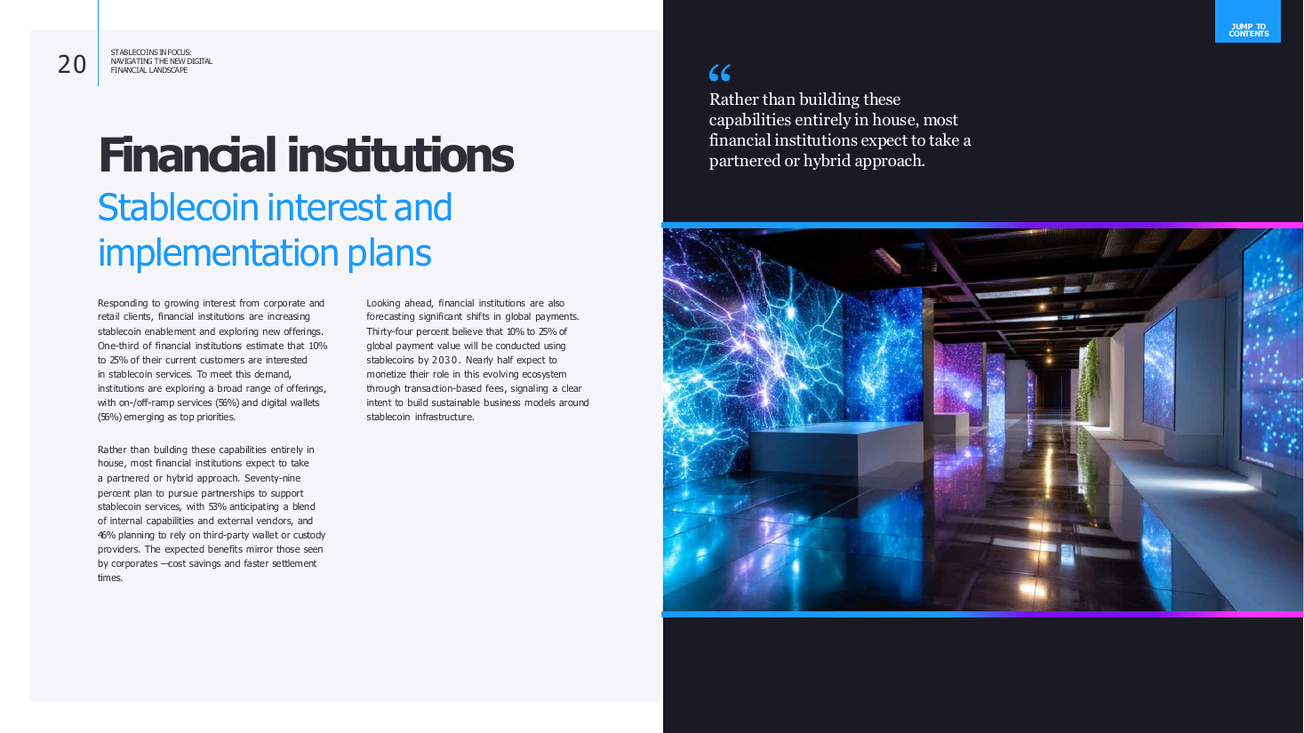 Second audience chapter opener with quote panel, a text page PowerPoint slide template