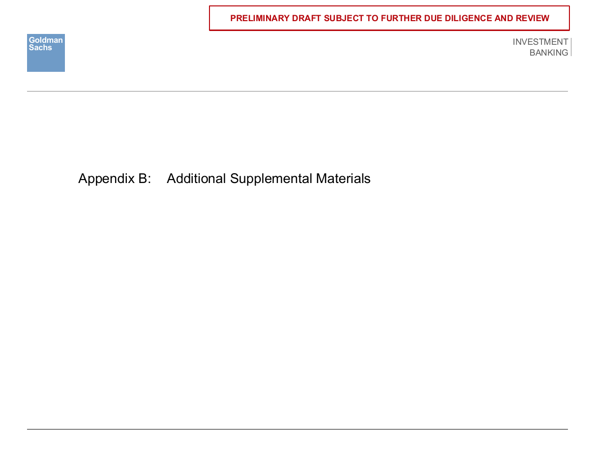 Supplemental materials divider, a divider PowerPoint slide template